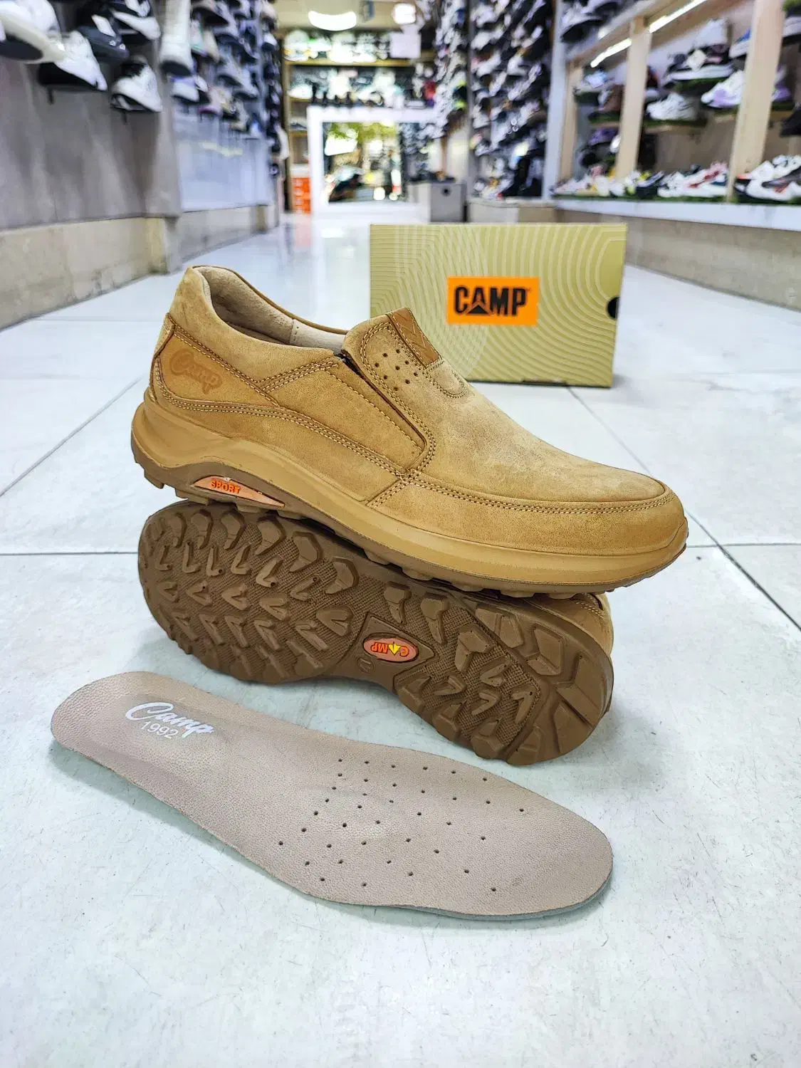 کلارک طبی مردانه ،،تمام چرم نبوک،، شرکت کمپ|کیف، کفش، کمربند|سنندج, |دیوار