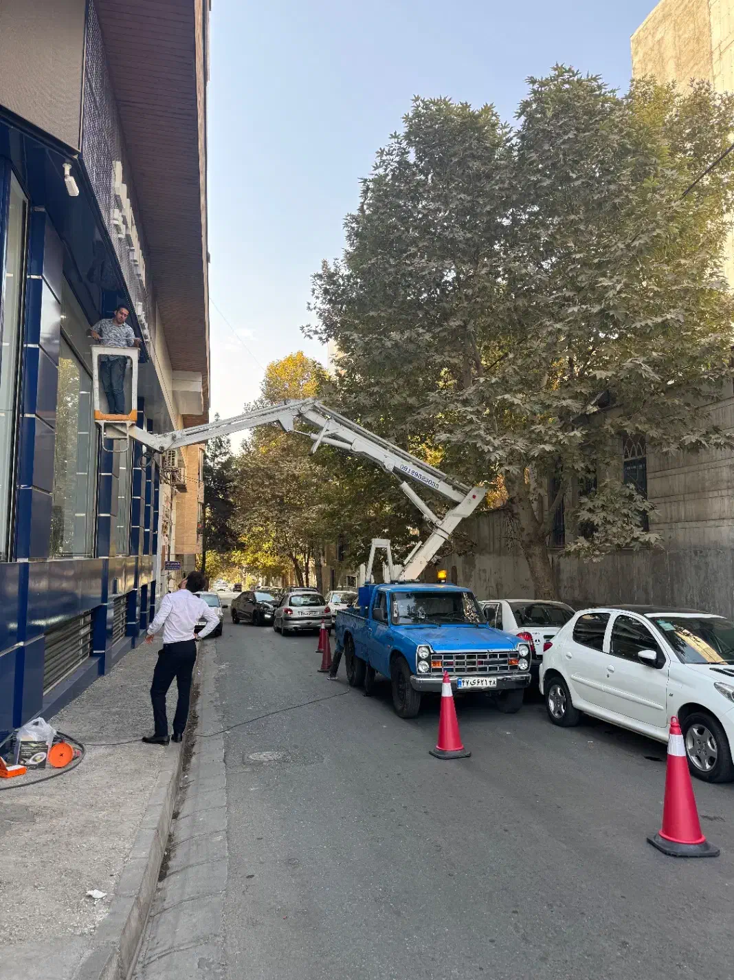 اجاره نیسان بالابر جرثقیل ۱۰ تا ۲۶ متری|خدمات حمل و نقل|کرج, گوهردشت|دیوار