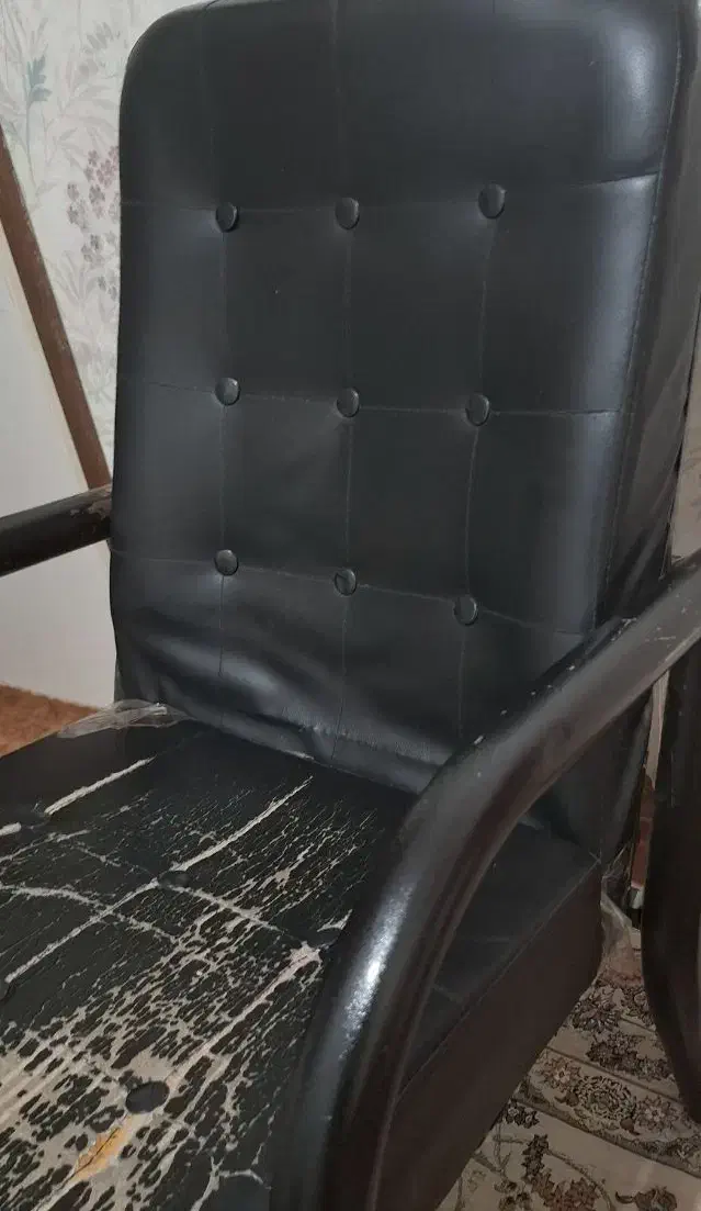 صندلی مشکی اداری|صندلی و نیمکت|زاهدان, |دیوار