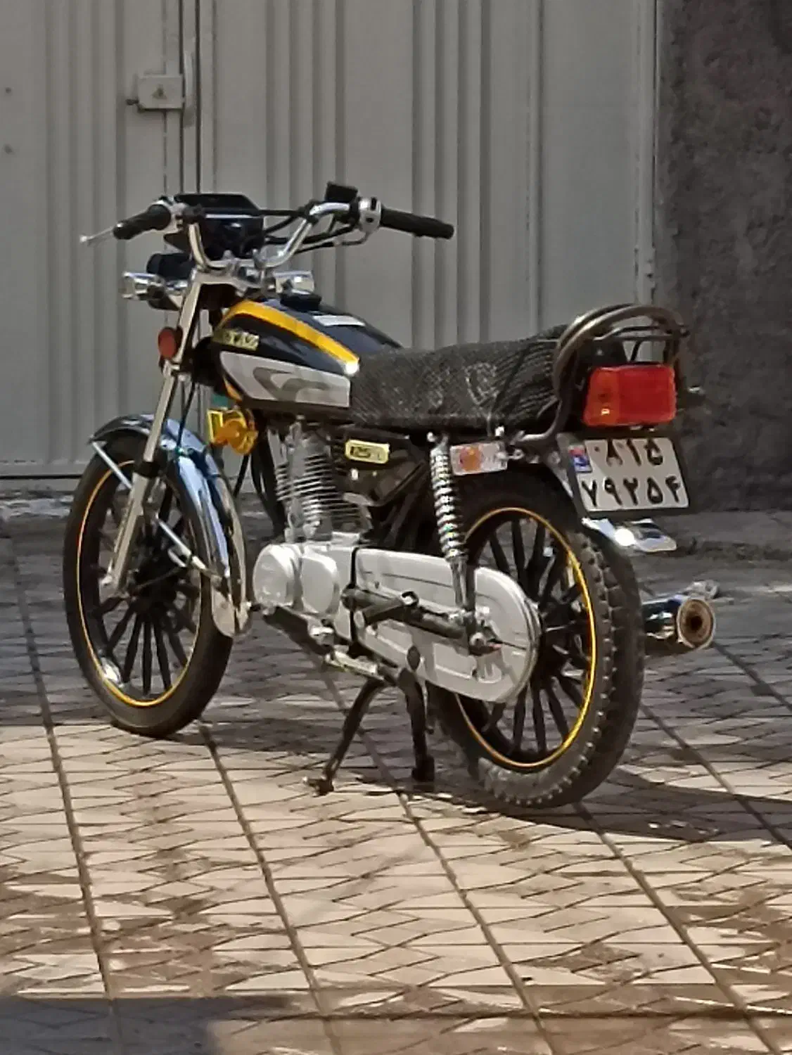 موتور 125 آریا مدل 93|موتورسیکلت|بم, |دیوار