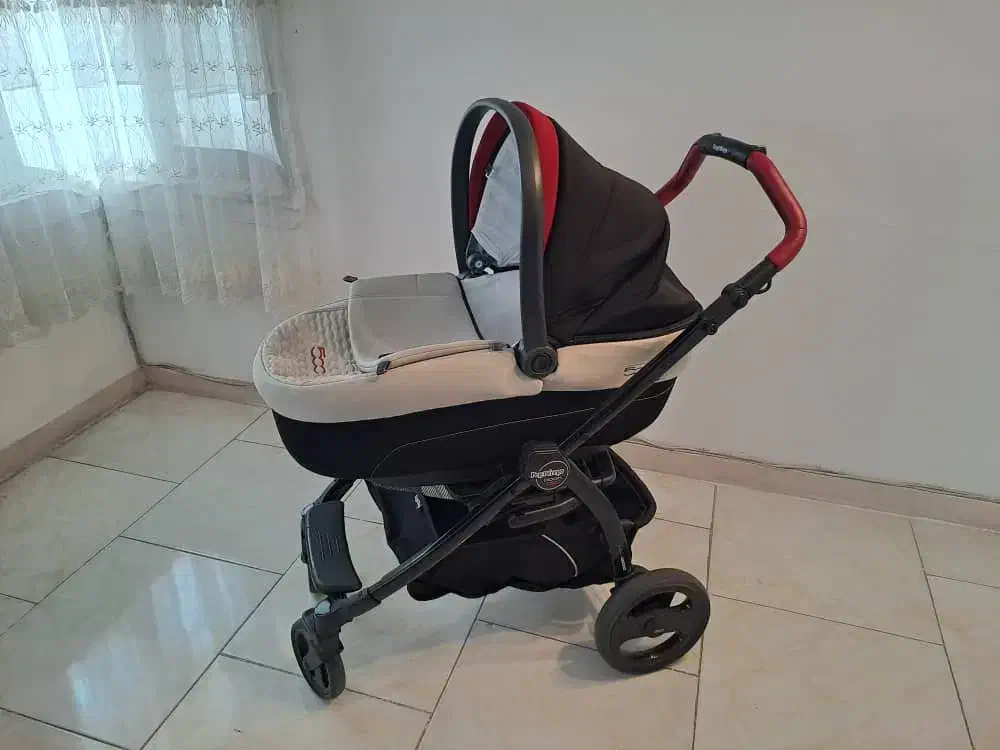 کالسکه peg perego و تخت پارک garco|کالسکه و لوازم جانبی|تهران, فردوس|دیوار