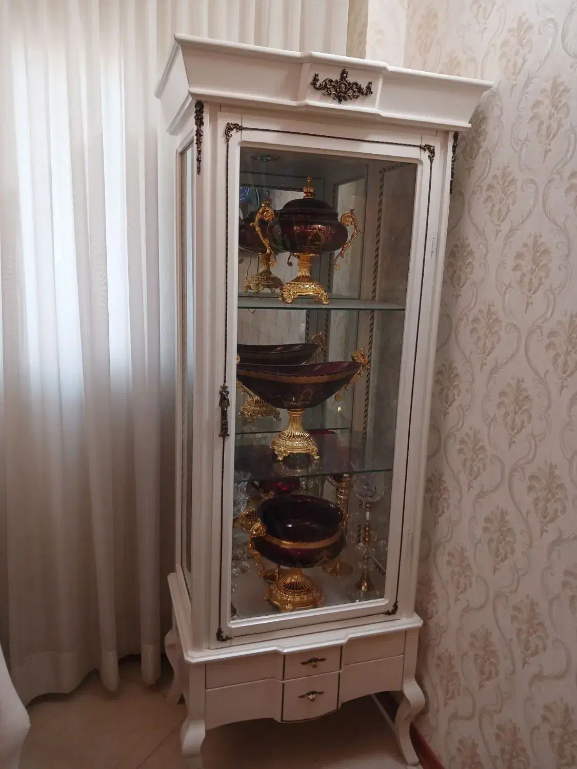 گنجه|بوفه، ویترین، کنسول|گلبهار, شهر جدید گلبهار|دیوار