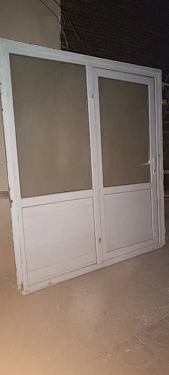 درب و پنجره دوجداره pvsدست دوم|مصالح و تجهیزات ساختمان|آبیک, |دیوار