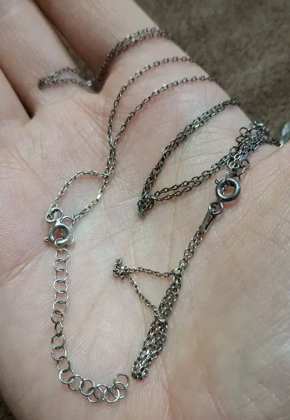 نقره ۹۲۵ . نیم ست . زنجیر|جواهرات|لاهیجان, شیشه گران|دیوار