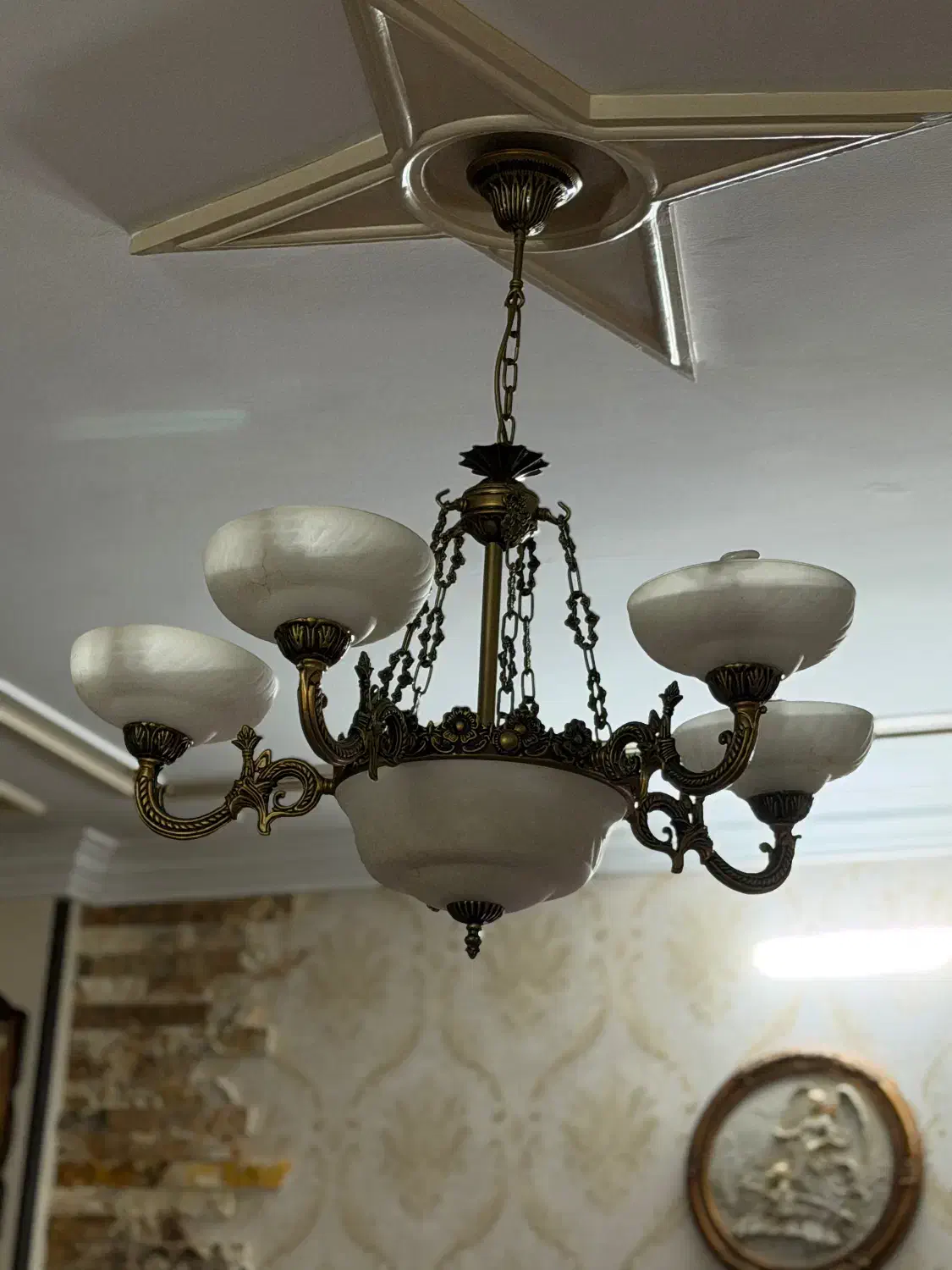 لوستر|لوستر و چراغ آویز|پیشوا, |دیوار