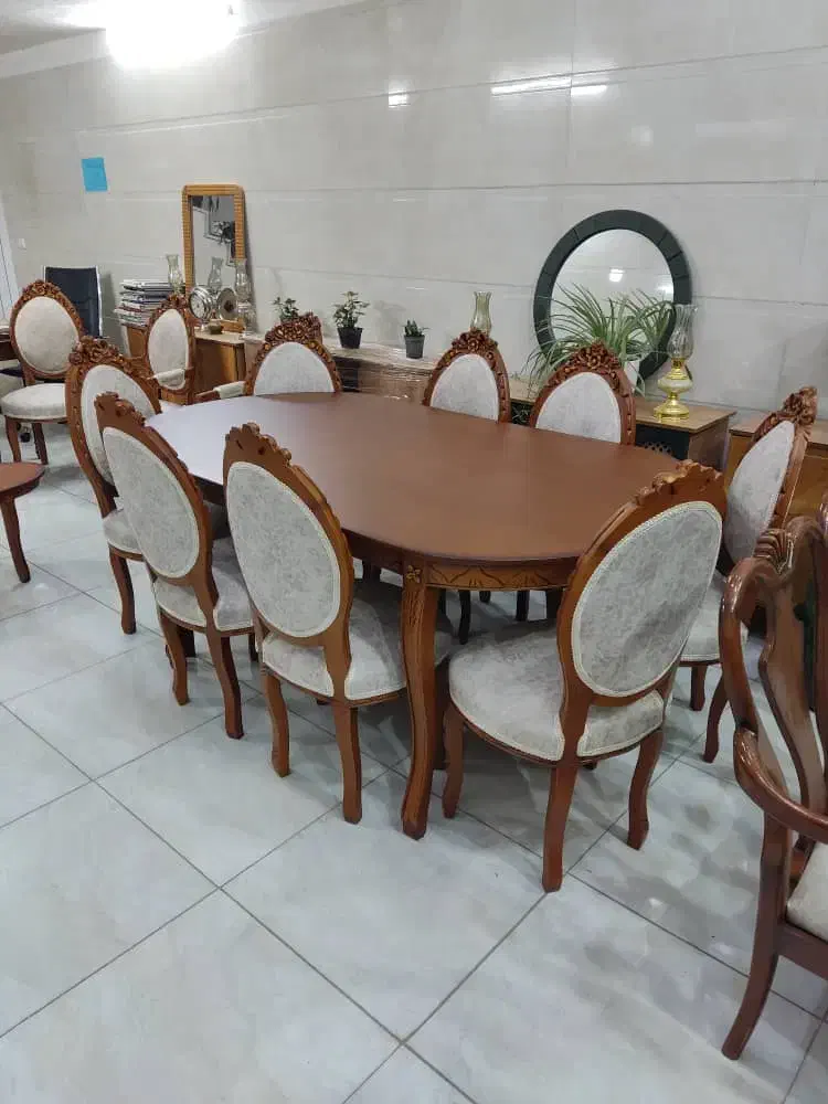 مبلمان و ناهارخوری فرانسوی|مبلمان خانگی و میز عسلی|قم, باغ اشرافی|دیوار