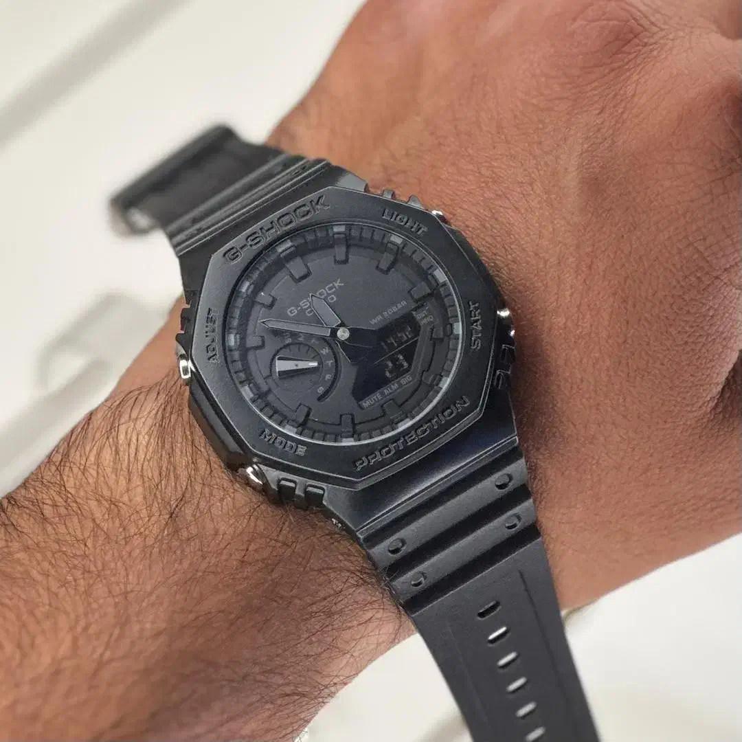 ساعت جیشاک ga2100 موتور ژاپن فول مشکی g-shock|ساعت|تهران, سعادتآباد|دیوار