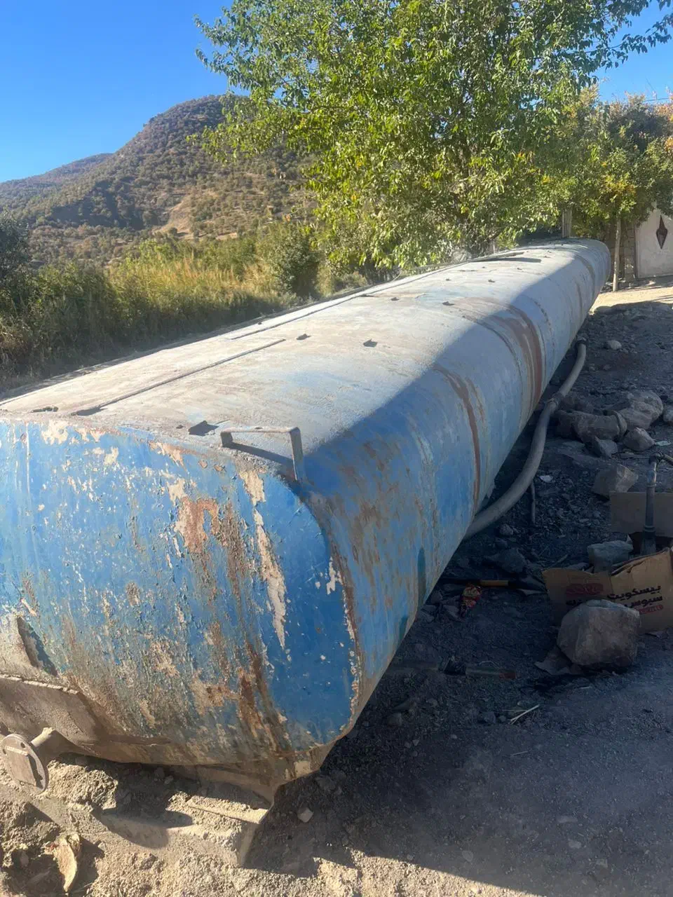 تانکر ۲۵ هزار لیتری|مصالح و تجهیزات ساختمان|گهواره, |دیوار