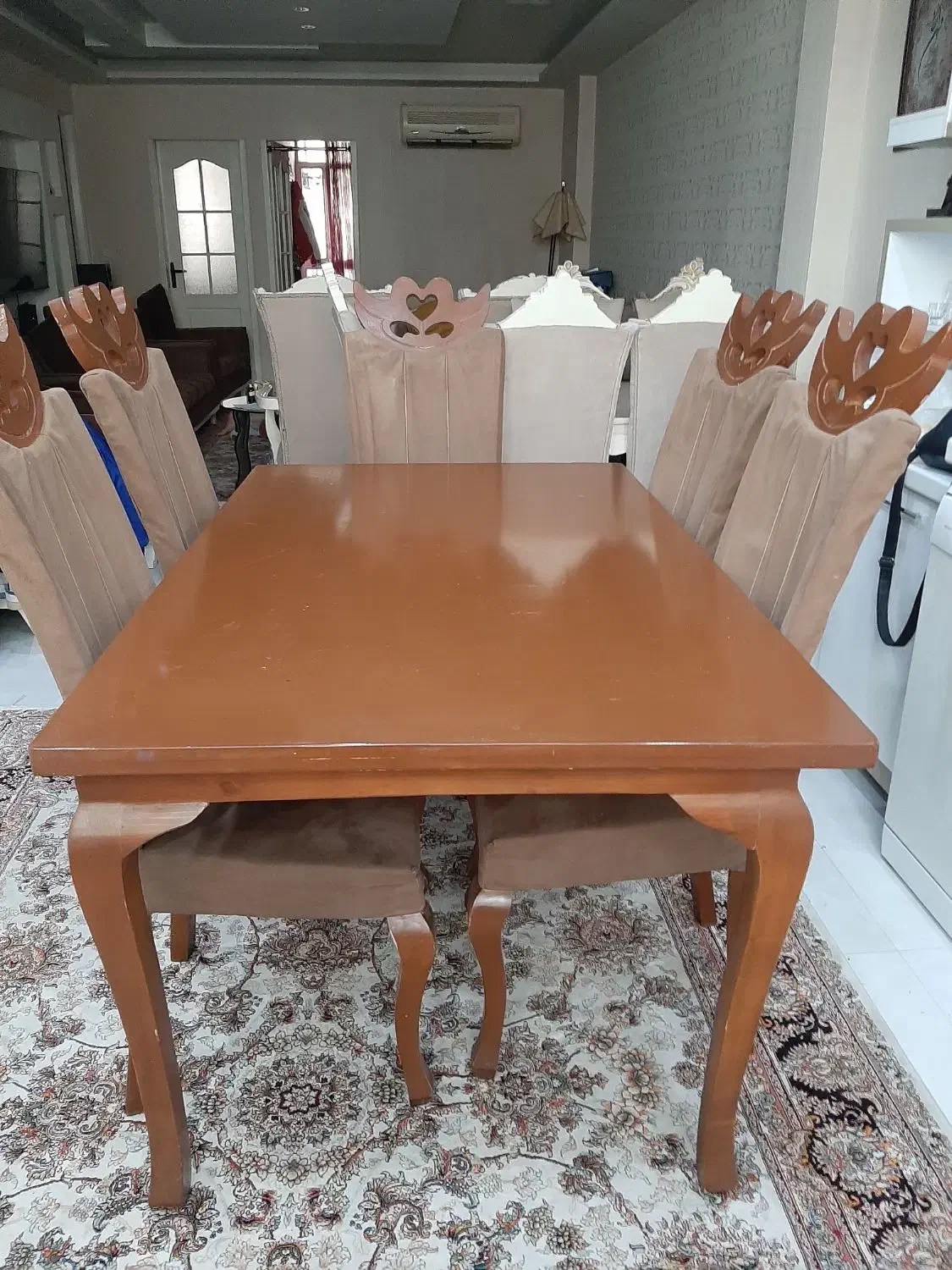 میزنهار خوری شش نفره|میز و صندلی غذاخوری|تهران, حبیب الله|دیوار