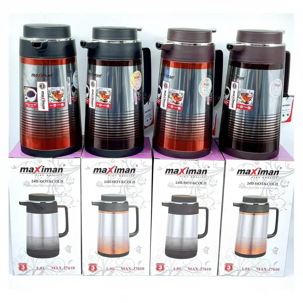 فلاسک ۱لیتر ماکسیمان|ظروف نگهدارنده، پلاستیکی، یکبارمصرف|دلوار, |دیوار