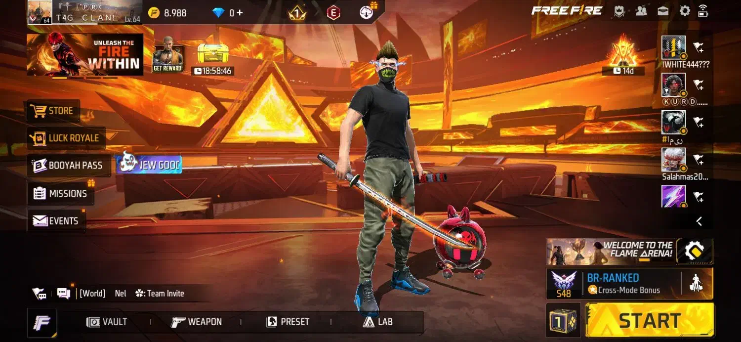 فری فایر طاق و فروش|کنسول، بازی ویدئویی و آنلاین|گرگان, |دیوار