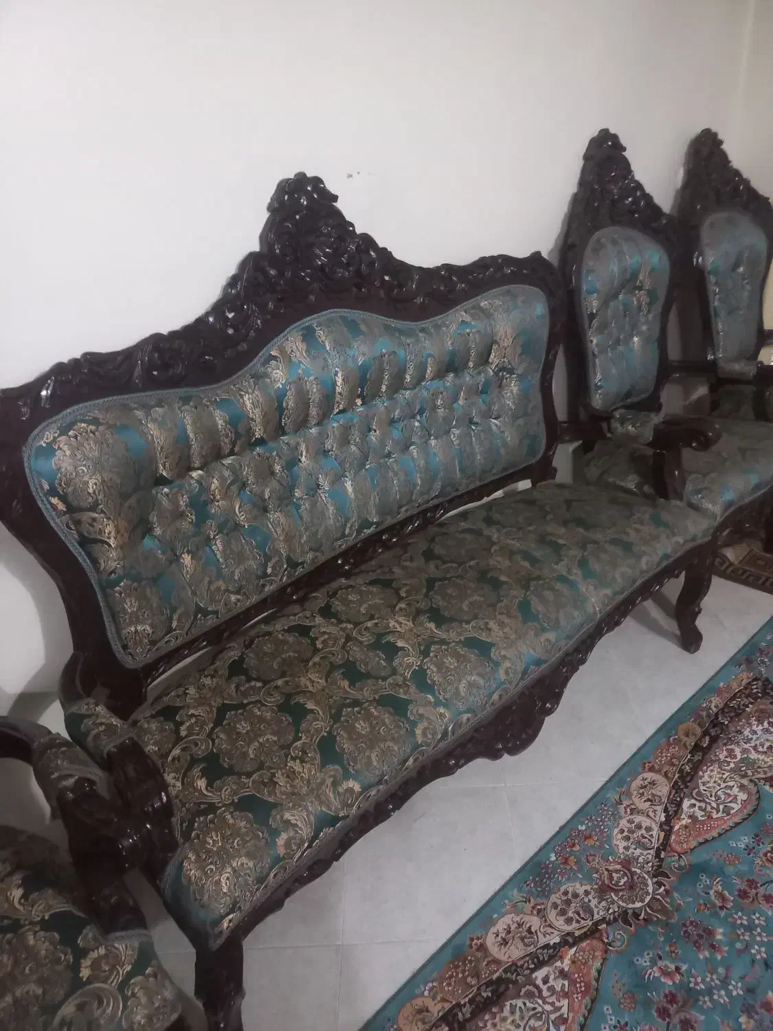 مبل ۹ نفره استیل|مبلمان خانگی و میز عسلی|پاکدشت, پاکدشت (مامازند)|دیوار