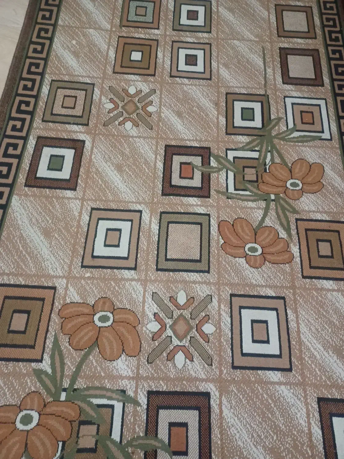 گلیم آشپزخانه|گلیم، جاجیم، گبه|نیشابور, خط کاشمر|دیوار