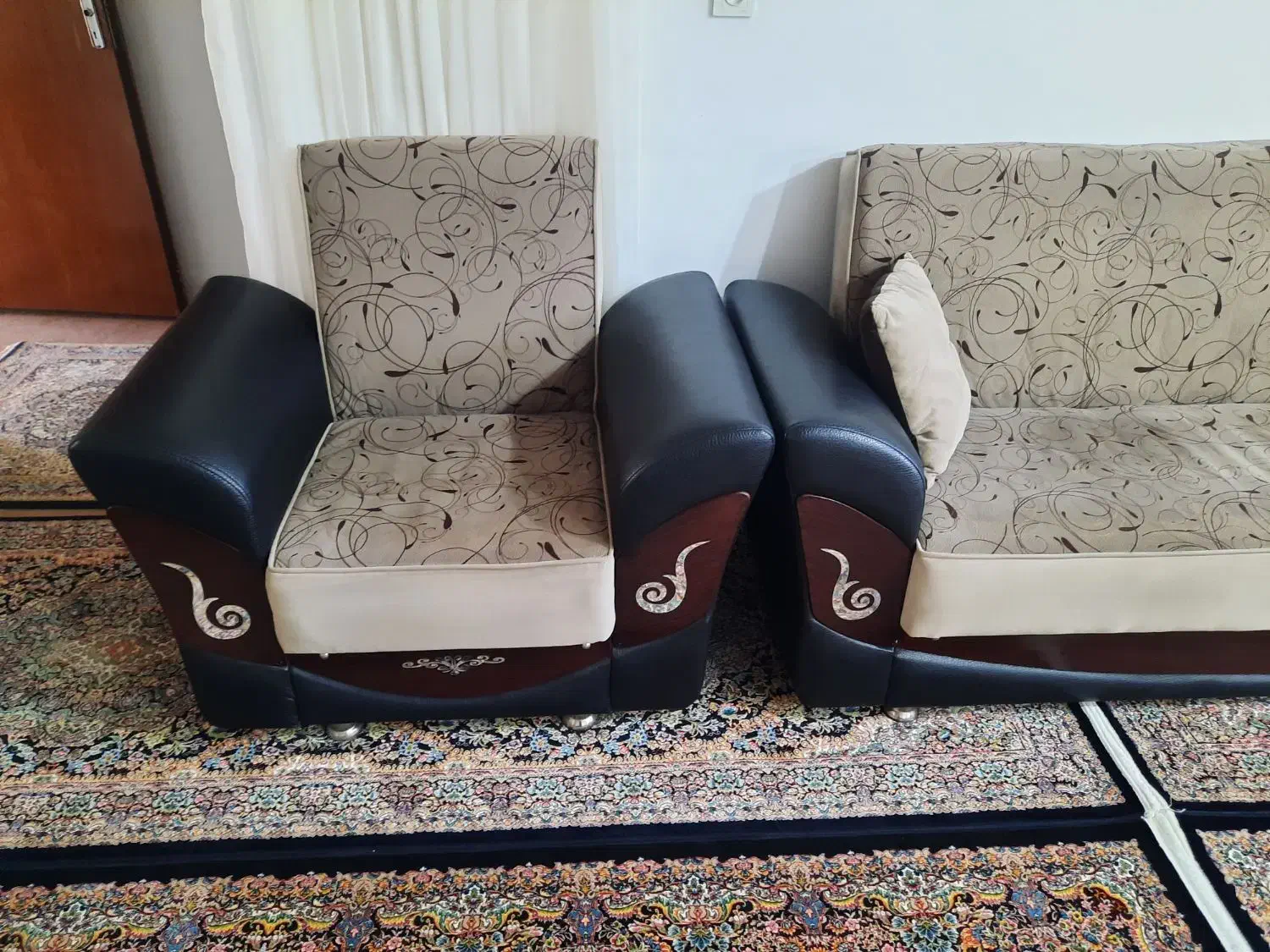 مبل ۱۰ نفره تخت شو|مبلمان خانگی و میز عسلی|سقز, |دیوار