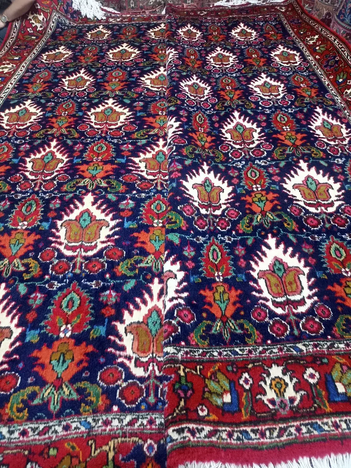 جفت 85درصد دستباف نقشه سراسر بافت خاص و نایاب|فرش|تهران, بازار|دیوار