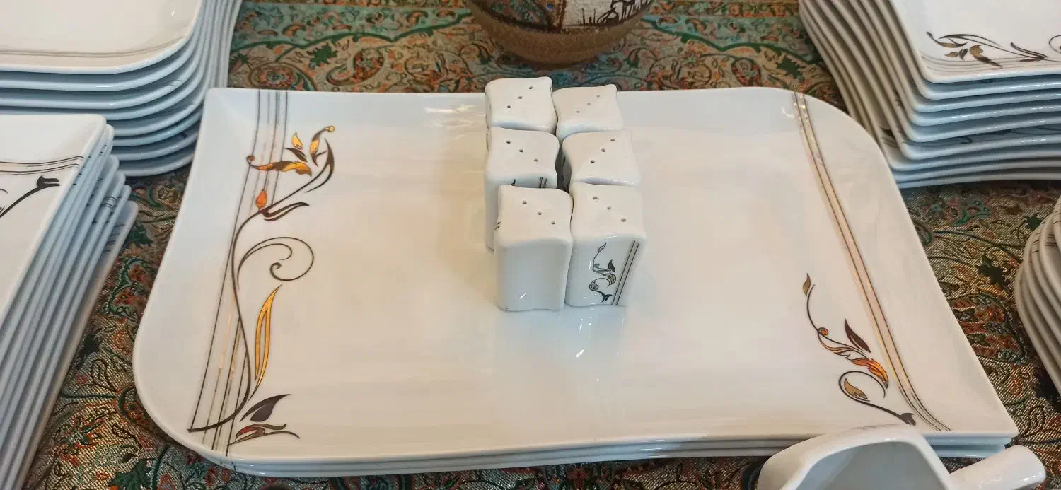 سری ۱۸نفره چینی|ظروف سرو و پذیرایی|جوانرود, |دیوار