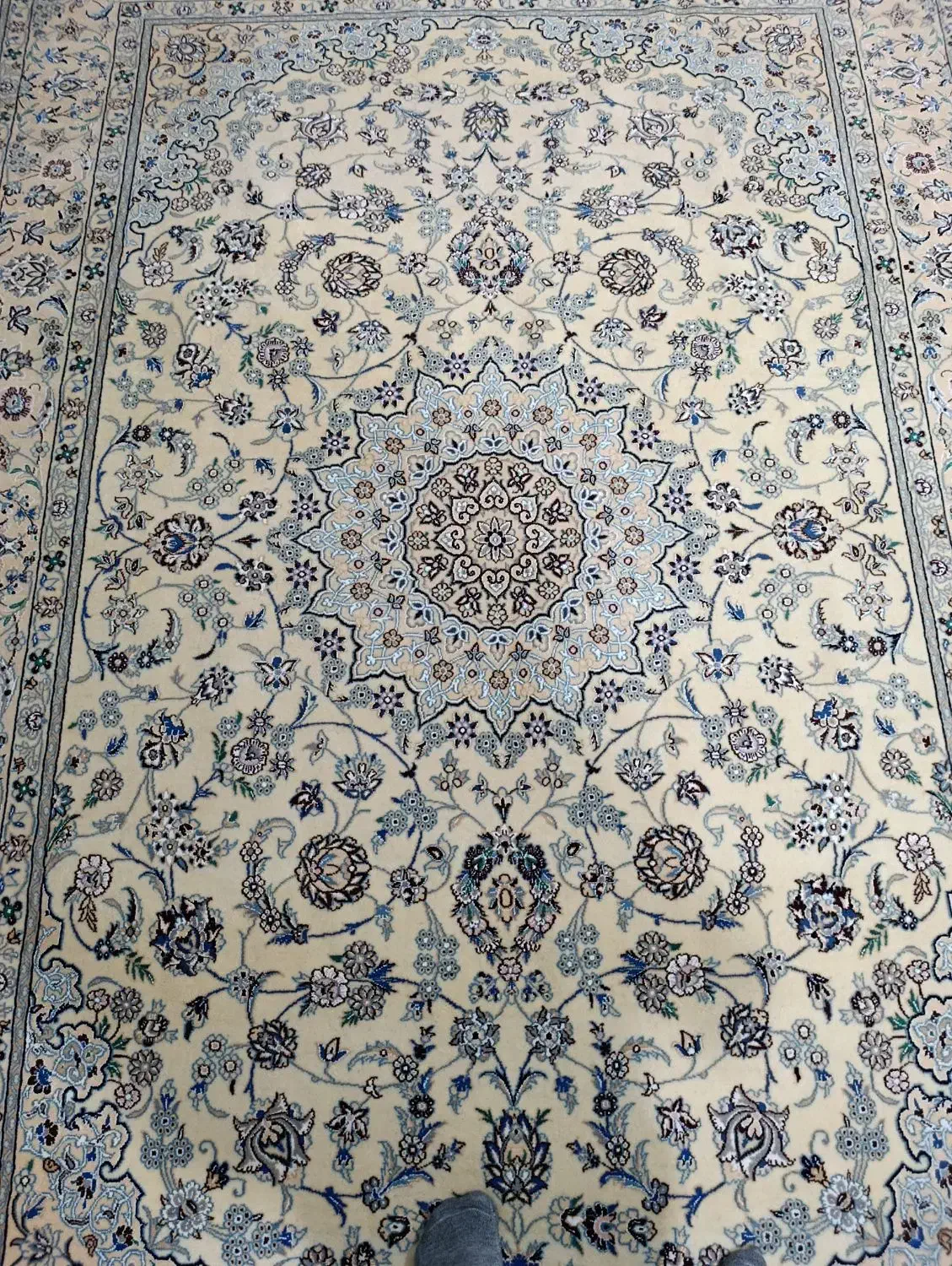 قالی دست باف نایینی|فرش|گرگان, |دیوار