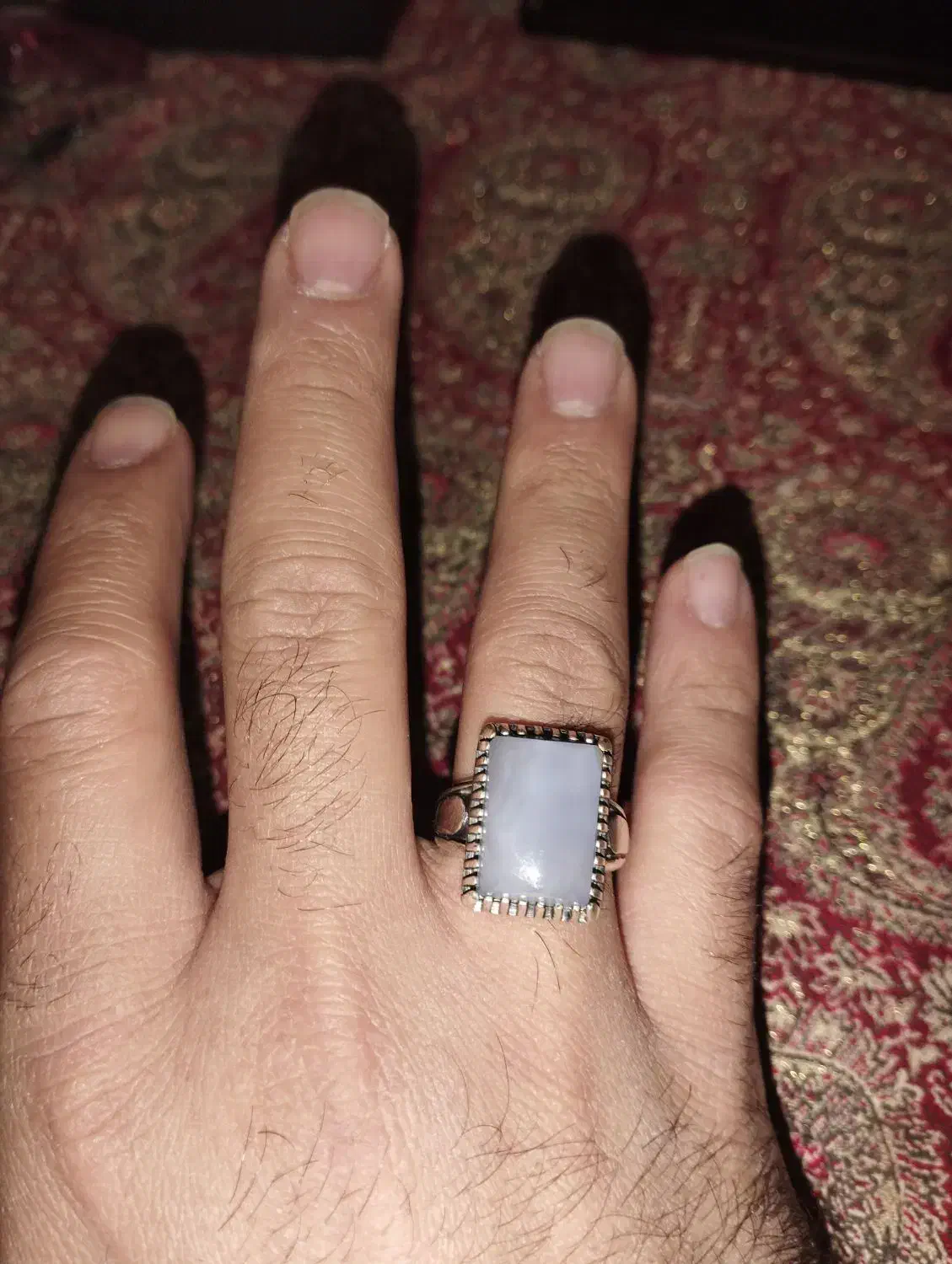 انگشتر عقیق کبود|جواهرات|هشتگرد, شهرک ولیعصر (مصلی)|دیوار