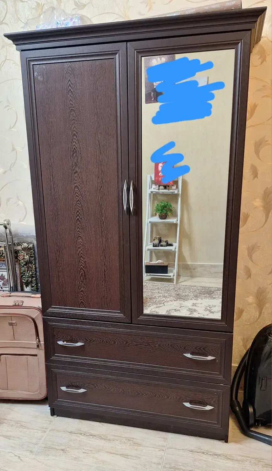 سرویس تخت و کمد تمیز و شیک|تخت و سرویس خواب|بیرجند, |دیوار