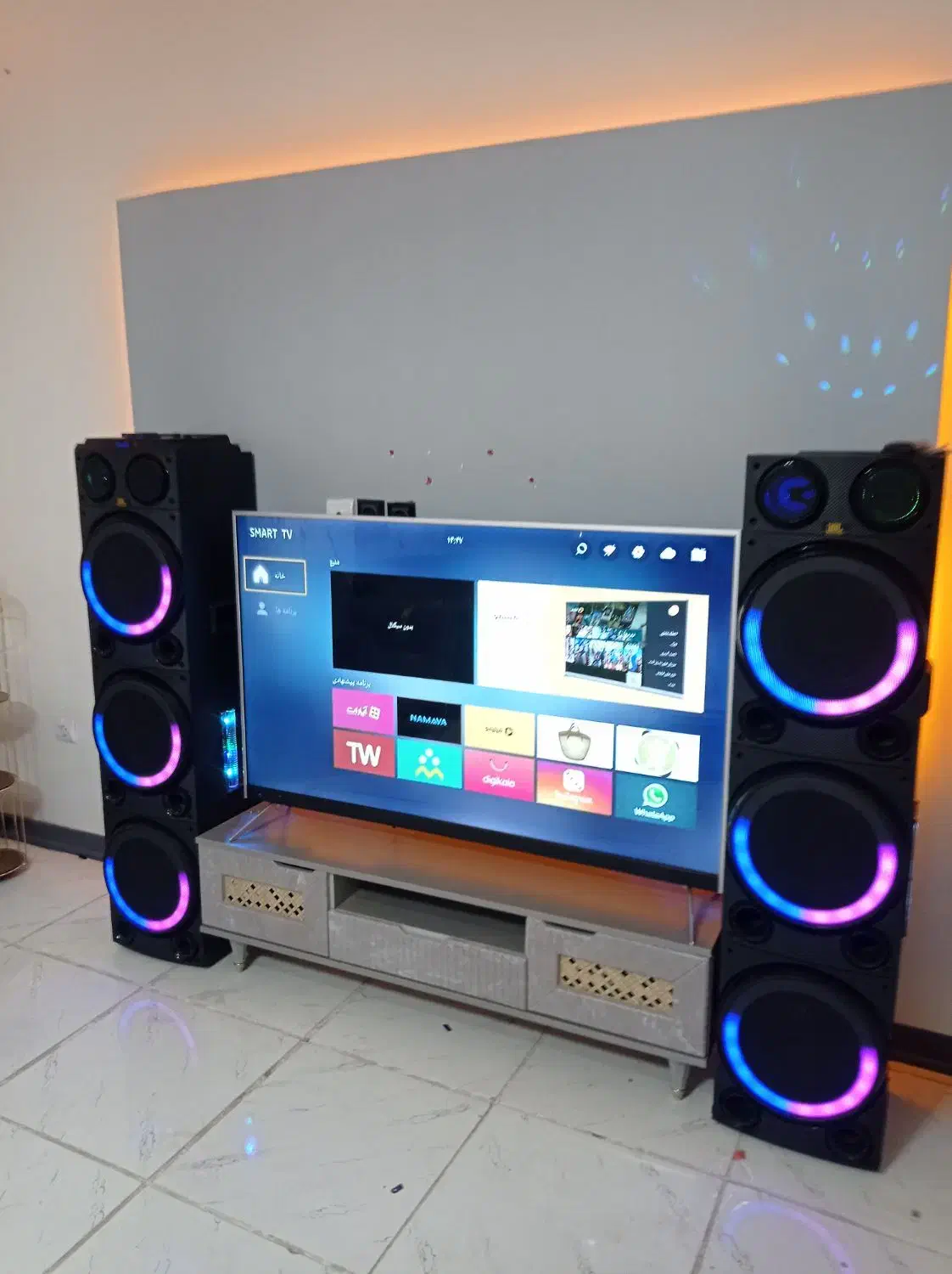 ال ای دی 50اینچ هوشمند فورکی|تلویزیون و پروژکتور|رباط‌کریم, رباط‌کریم|دیوار