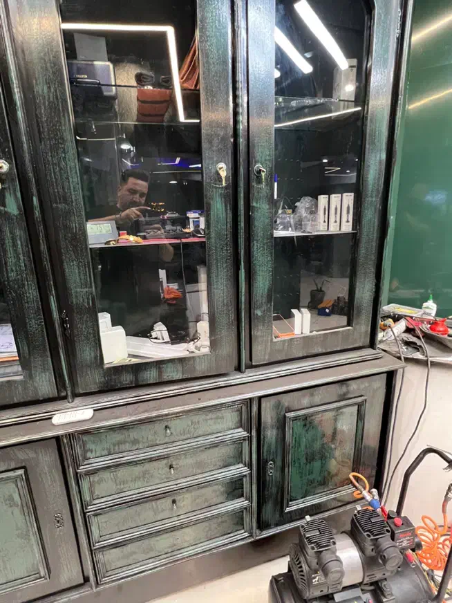 کمد قدیمی تمیز و سالم|جاکفشی، کمد، دراور|قم, زنبیل آباد|دیوار