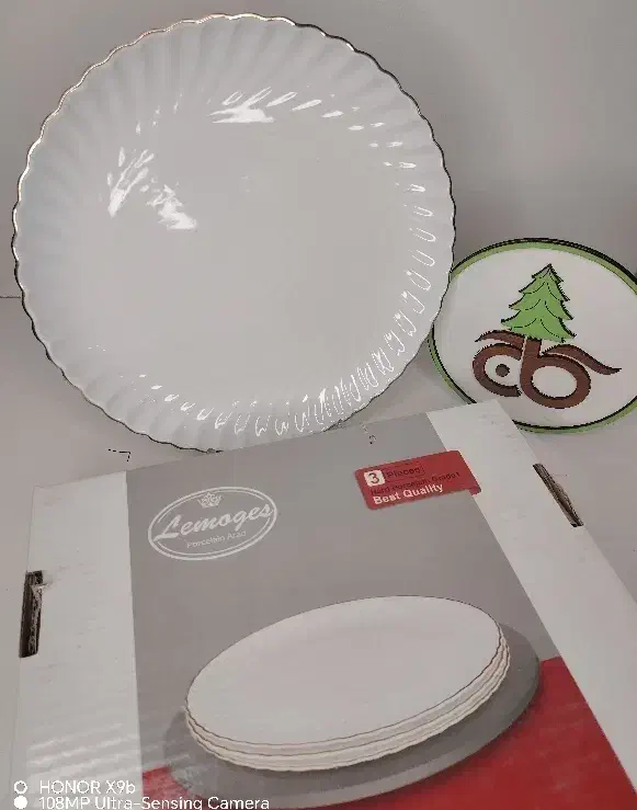 دیس گرد چینی حراجی فقط ۱۳۵|ظروف سرو و پذیرایی|قم, زند آباد|دیوار