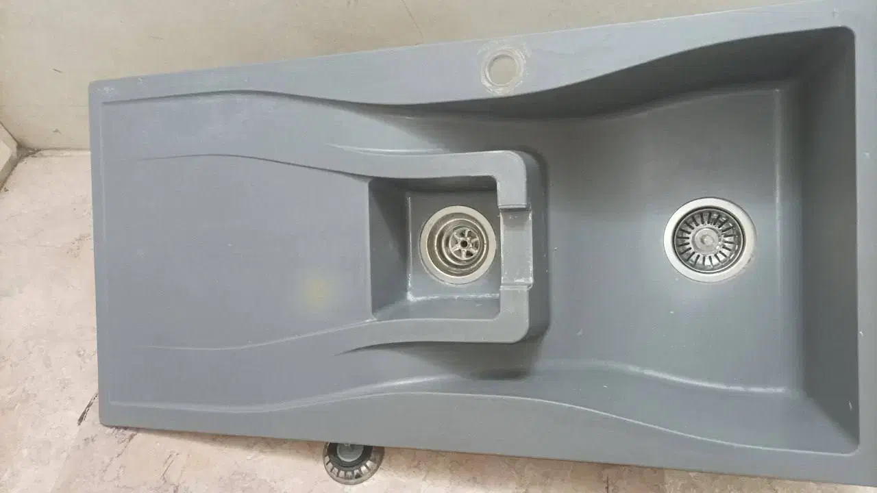 سینک گرانیتی لوستر لباسشویی|ماشین لباسشویی و خشک‌کن لباس|تهران, شهرک چیتگر|دیوار