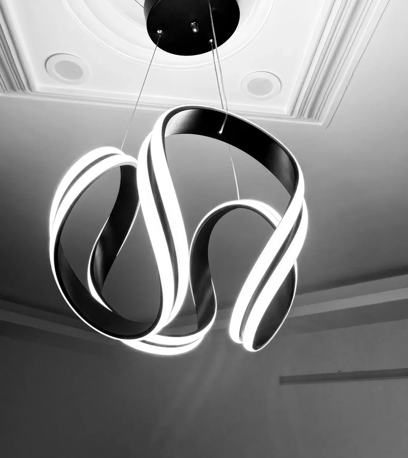 لوستر LED|لوستر و چراغ آویز|قزوین, |دیوار