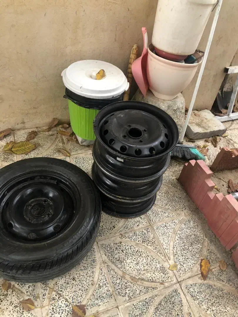 چهارتا کمک درحدنو چهارعددرینگ ۱۴|قطعات یدکی و لوازم جانبی|گلپایگان, |دیوار