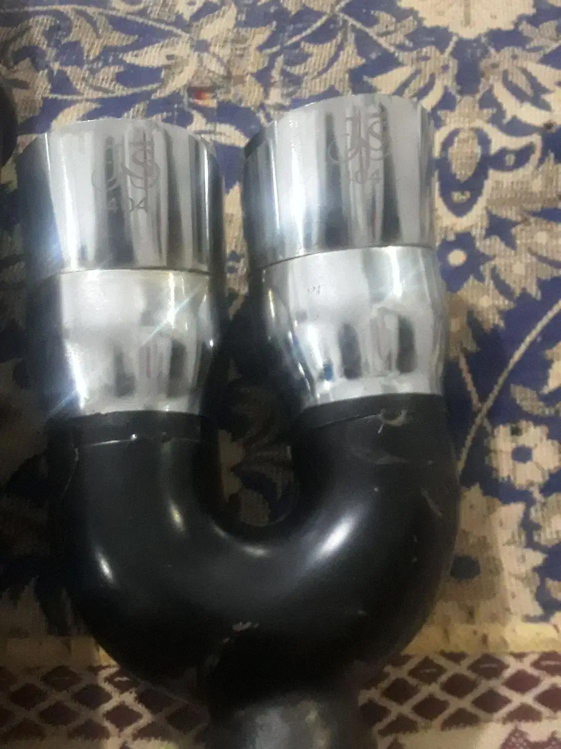 منبع اگزوز اسپرت سراگزوز دو لول شکاریj.s|قطعات یدکی و لوازم جانبی|نیشابور, ده حلاج|دیوار