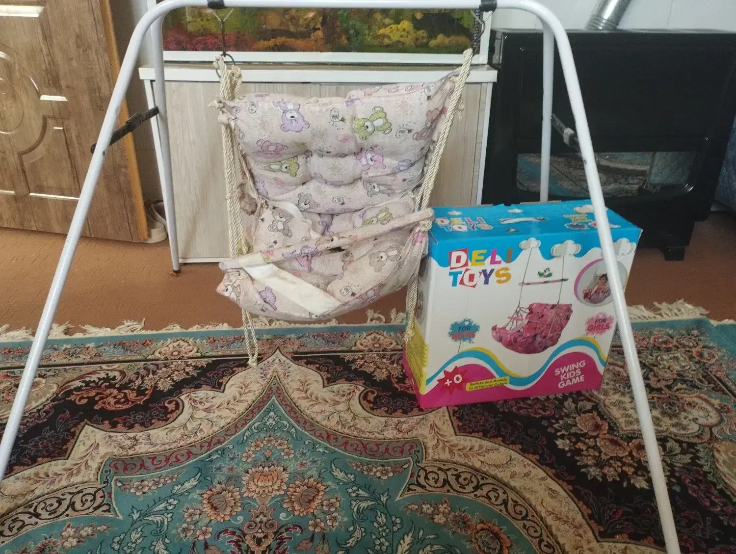 تاب کودک و صندلی ماشین وماشین اسباب بازی|اسباب‌بازی بچه|یزد, |دیوار