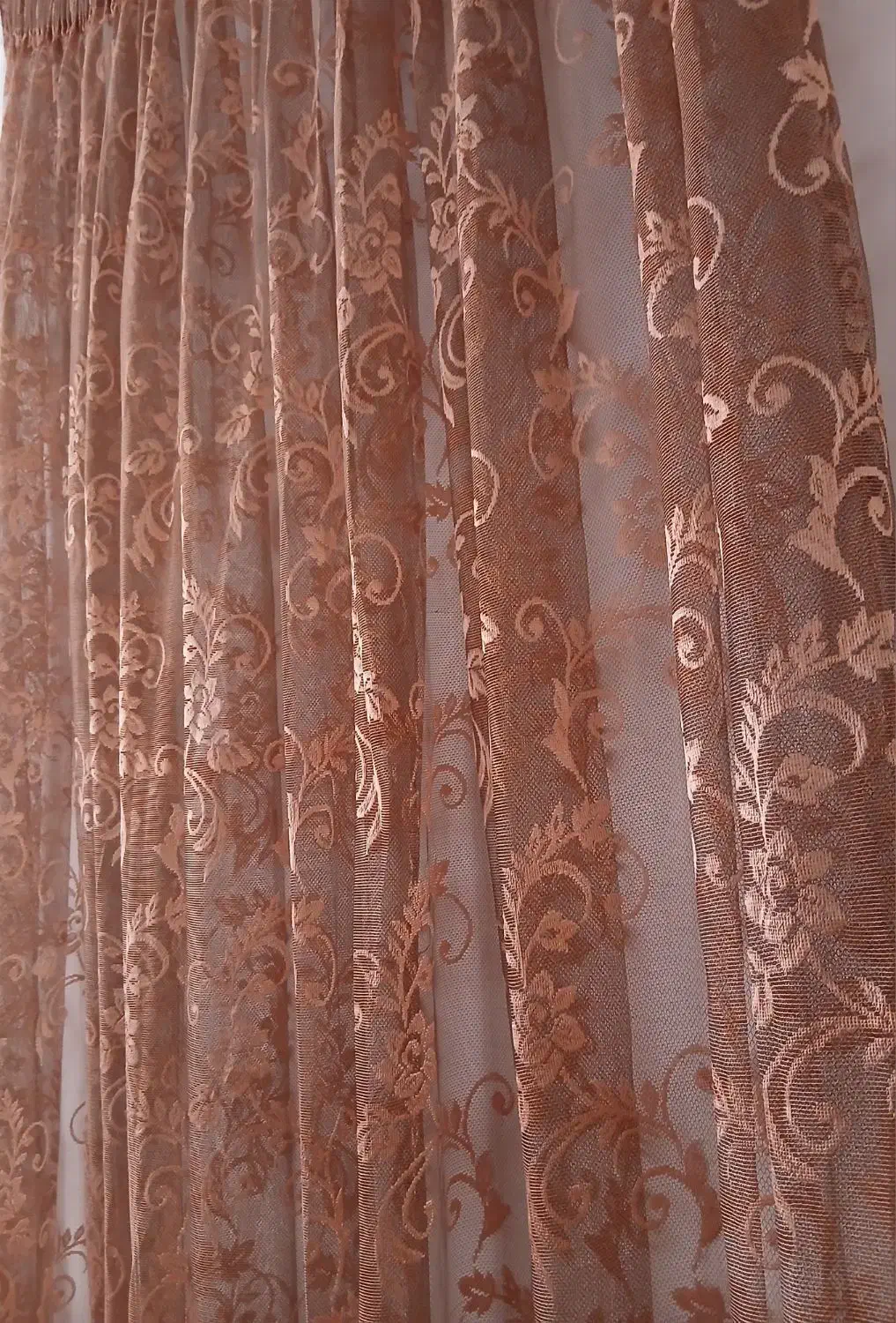 ۳ عددپرده تور وساتن و حریر|پرده، رانر، رومیزی|سنندج, |دیوار