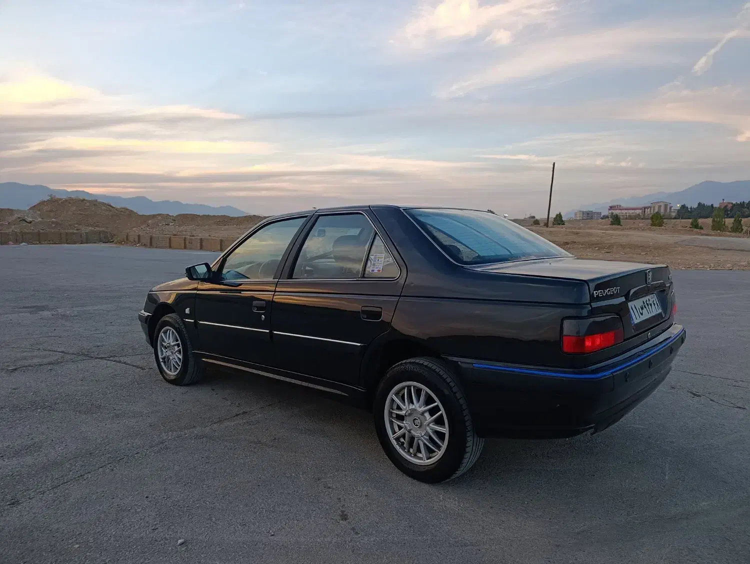 پارس مشکی مدل96شاسی سالم|خودرو سواری و وانت|یاسوج, |دیوار