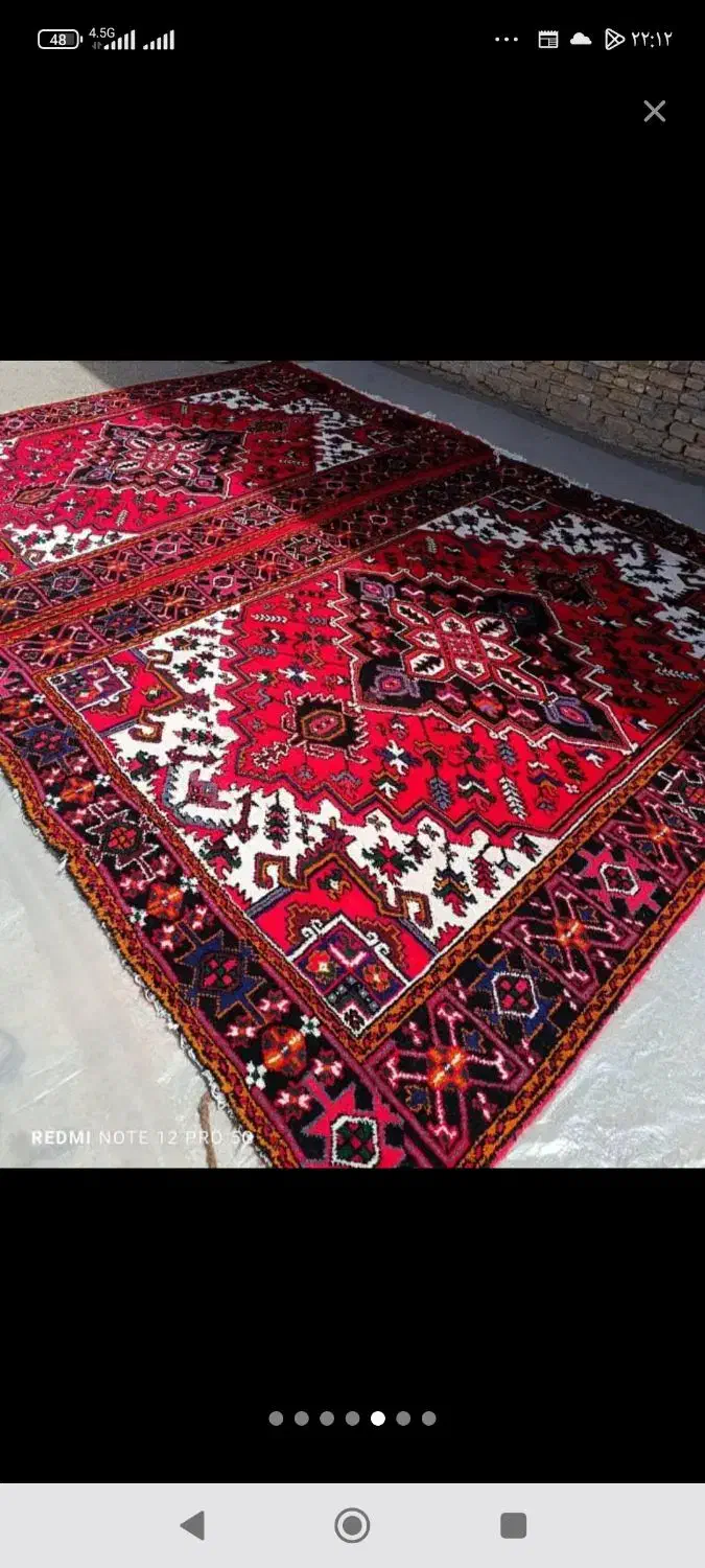 27عدد فرش دست بافت 6متری نو تازه پرداخت شده|فرش|مرند, |دیوار