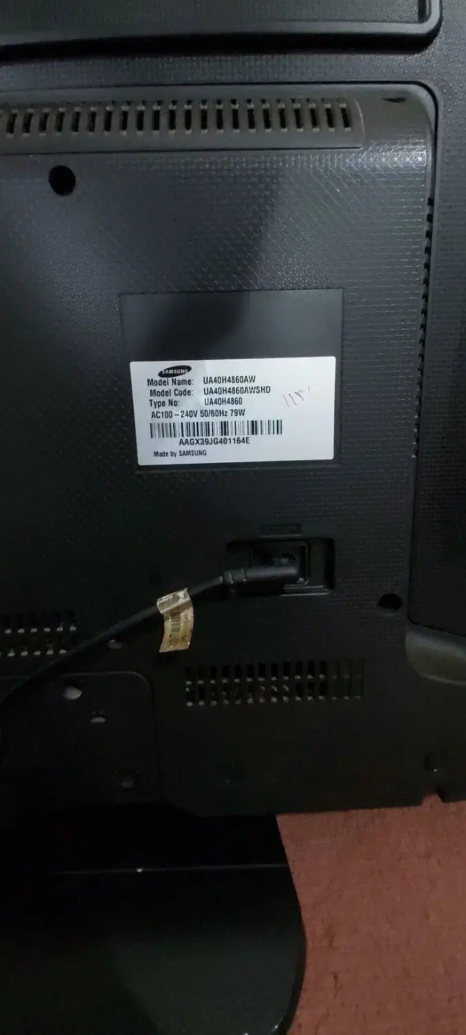 LED ساموسونگ اصلی سایز ۴۰|تلویزیون و پروژکتور|هشتگرد, گلسار|دیوار