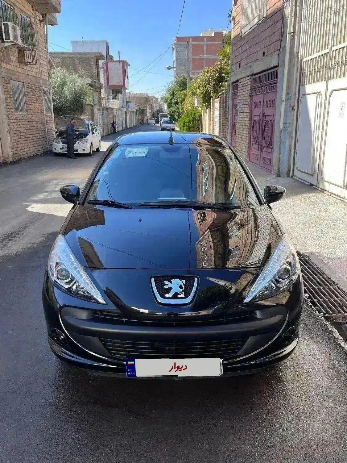 207 1404 خشک فلز|خودرو سواری و وانت|آزادشهر, |دیوار