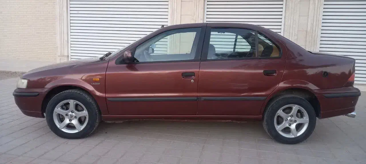 سمند ef7 دوگانه فابریک بیرنگ و شاسی سالم|خودرو سواری و وانت|یزد, |دیوار