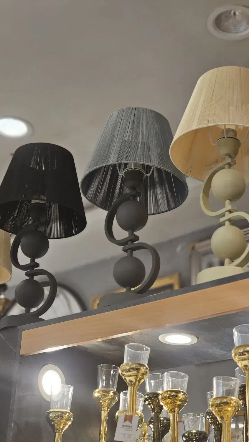 پخش عمده و تک آباژور رومیزی بالاترین تنوع|چراغ خواب و آباژور|مشهد, توس (بلوار توس)|دیوار