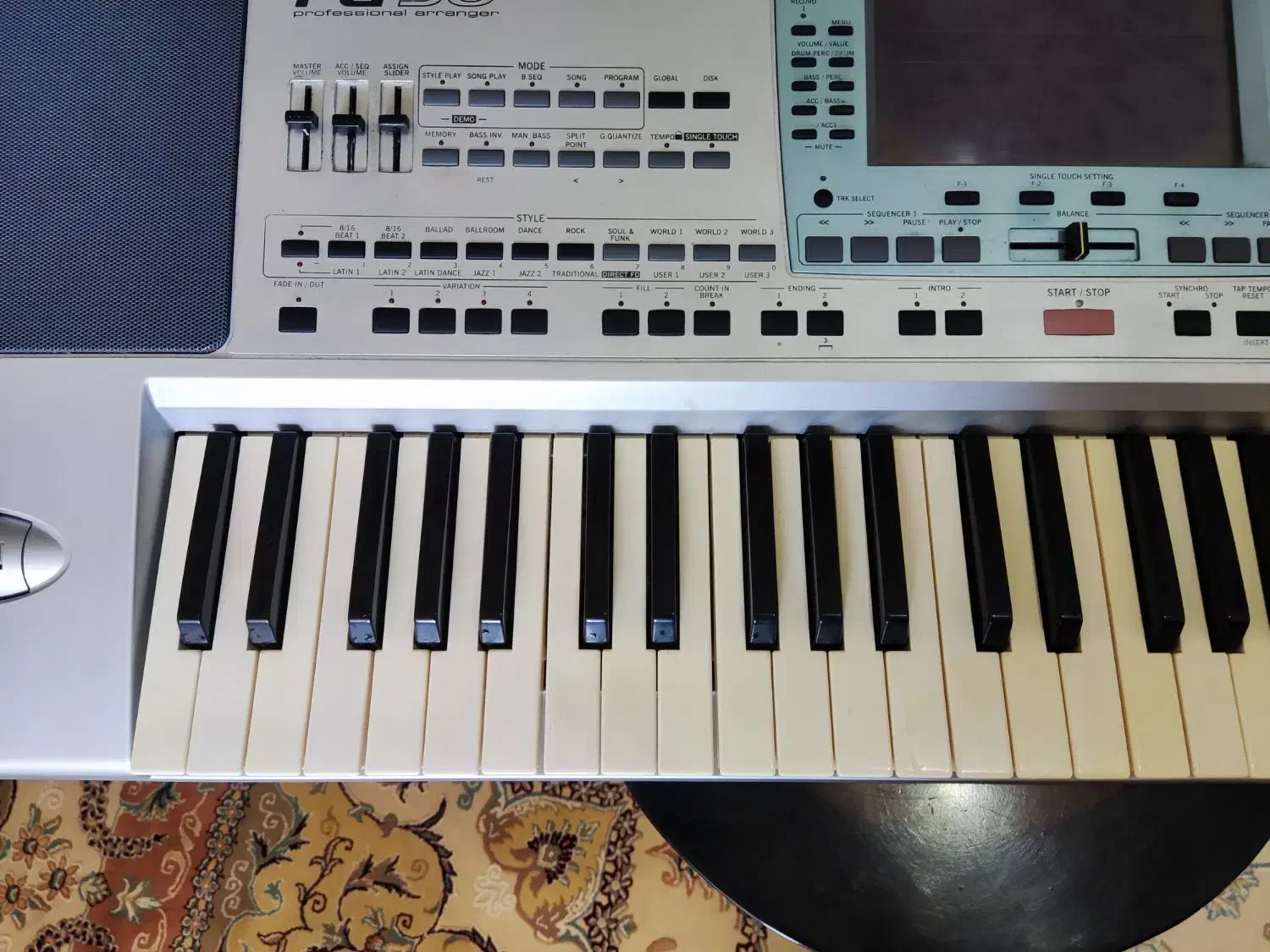 ارگ pa50 تبدیل 80|پیانو، کیبورد، آکاردئون|علی‌آباد کتول, |دیوار