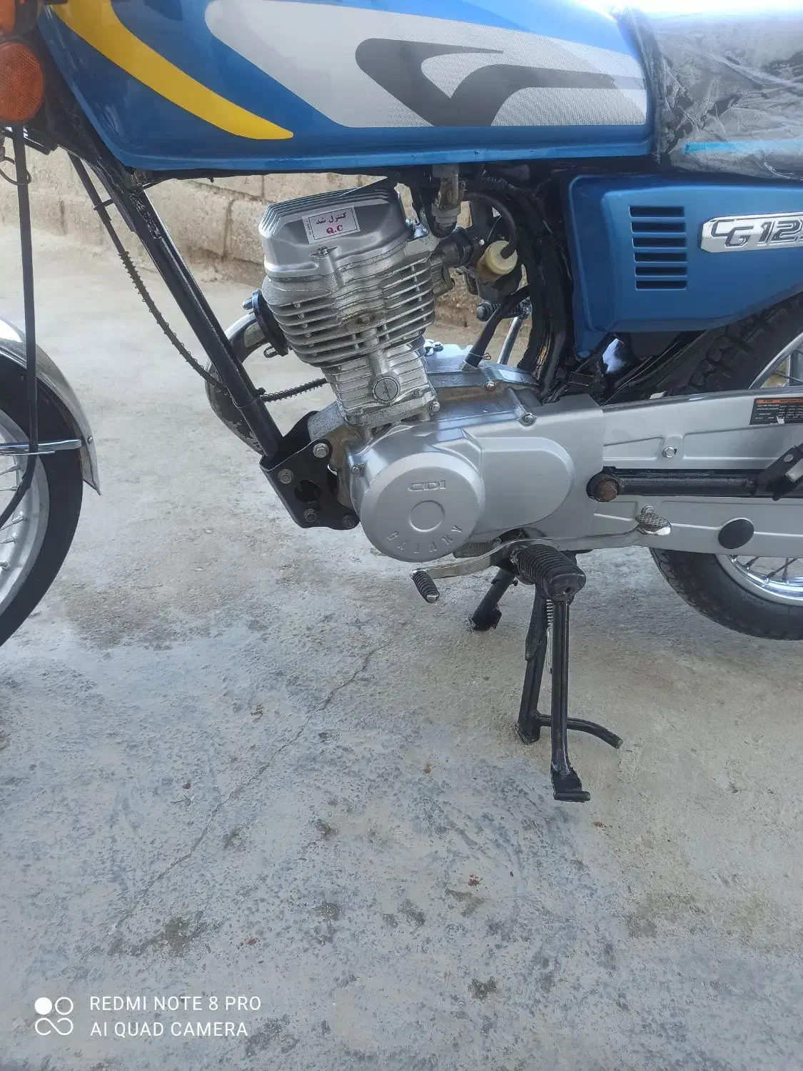 هندا 125پلاک قدیم|موتورسیکلت|گنبد کاووس, |دیوار