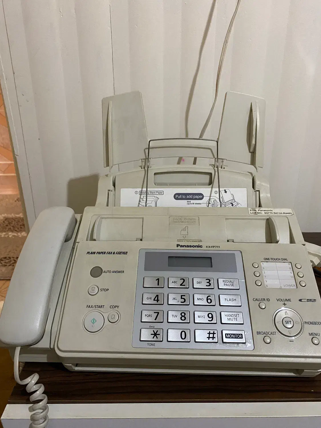 فکس پاناسونیک|پرینتر، اسکنر، کپی، فکس|چالوس, |دیوار