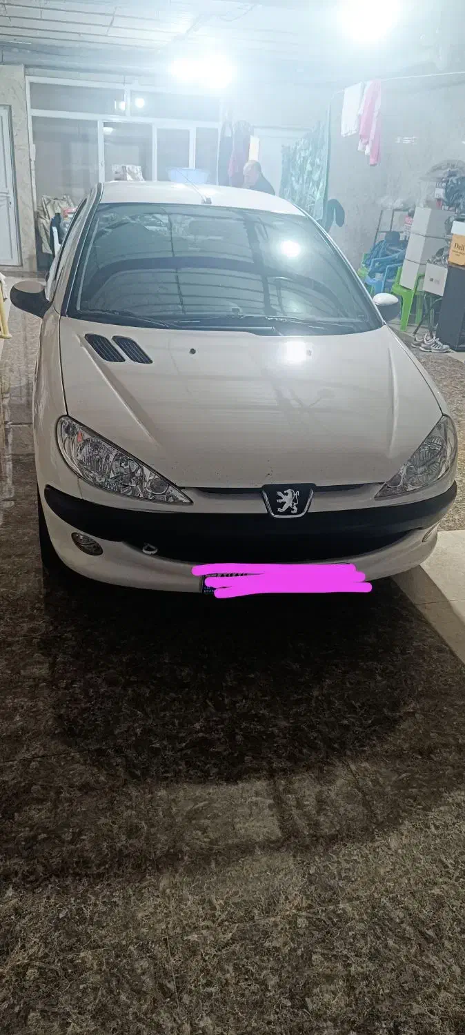 پژو 206 سفید مدل 99 114.000 کارکرد|خودرو سواری و وانت|کرج, آق تپه|دیوار