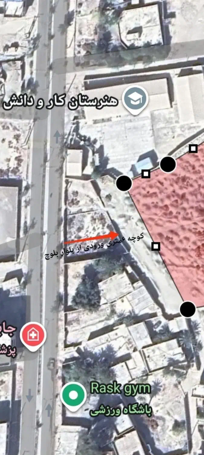 فروش زمین مسکونی در شهر راسک بلوار بلوچ|فروش زمین و ملک کلنگی|راسک, |دیوار