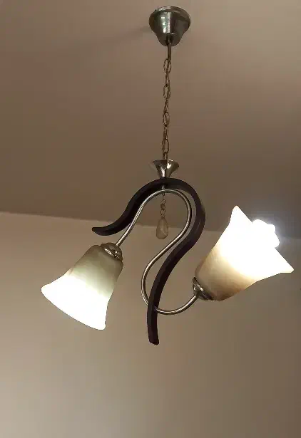 لوستر دو لامپ|لوستر و چراغ آویز|تهران, شهرک رضویه|دیوار