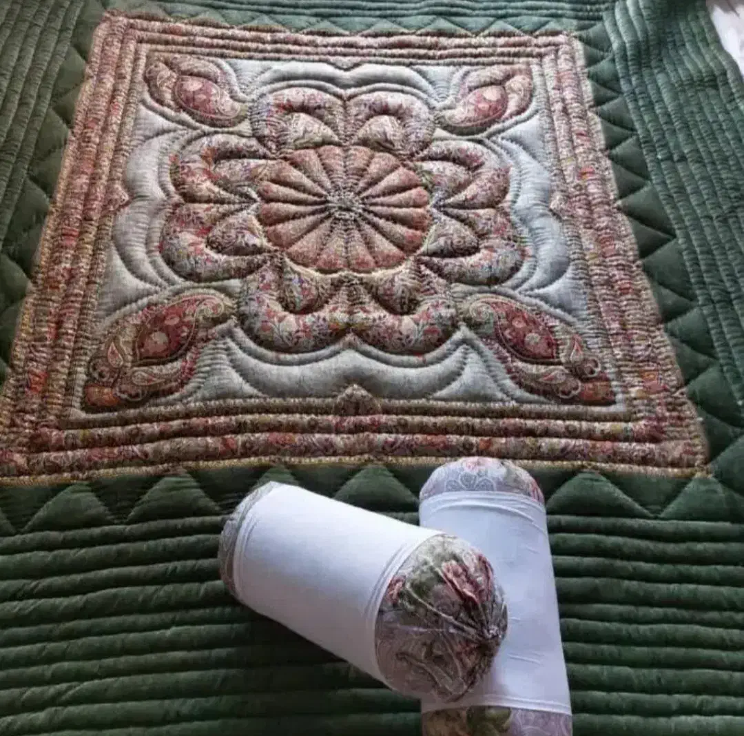 لحاف کرسی مدل ناصری دست دوز ابعاد 4 در 4 سفارشی|رختخواب، بالش، پتو|تهران, شهید رجایی|دیوار