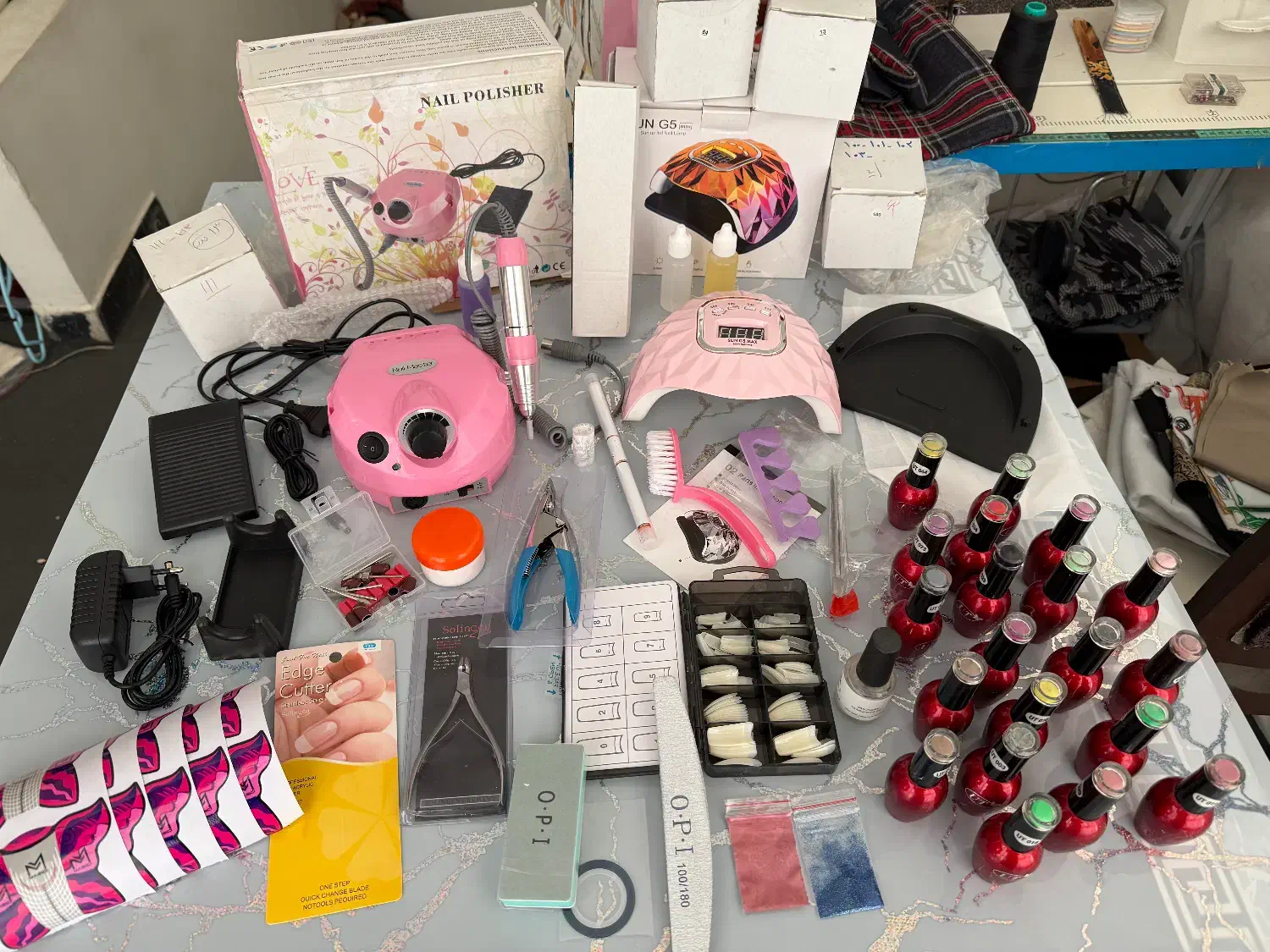 وسایل لوازم کاشت ترمیم ناخن گارانتیدارمخصوص سالن|آرایشی، بهداشتی، درمانی|تهران, بریانک|دیوار