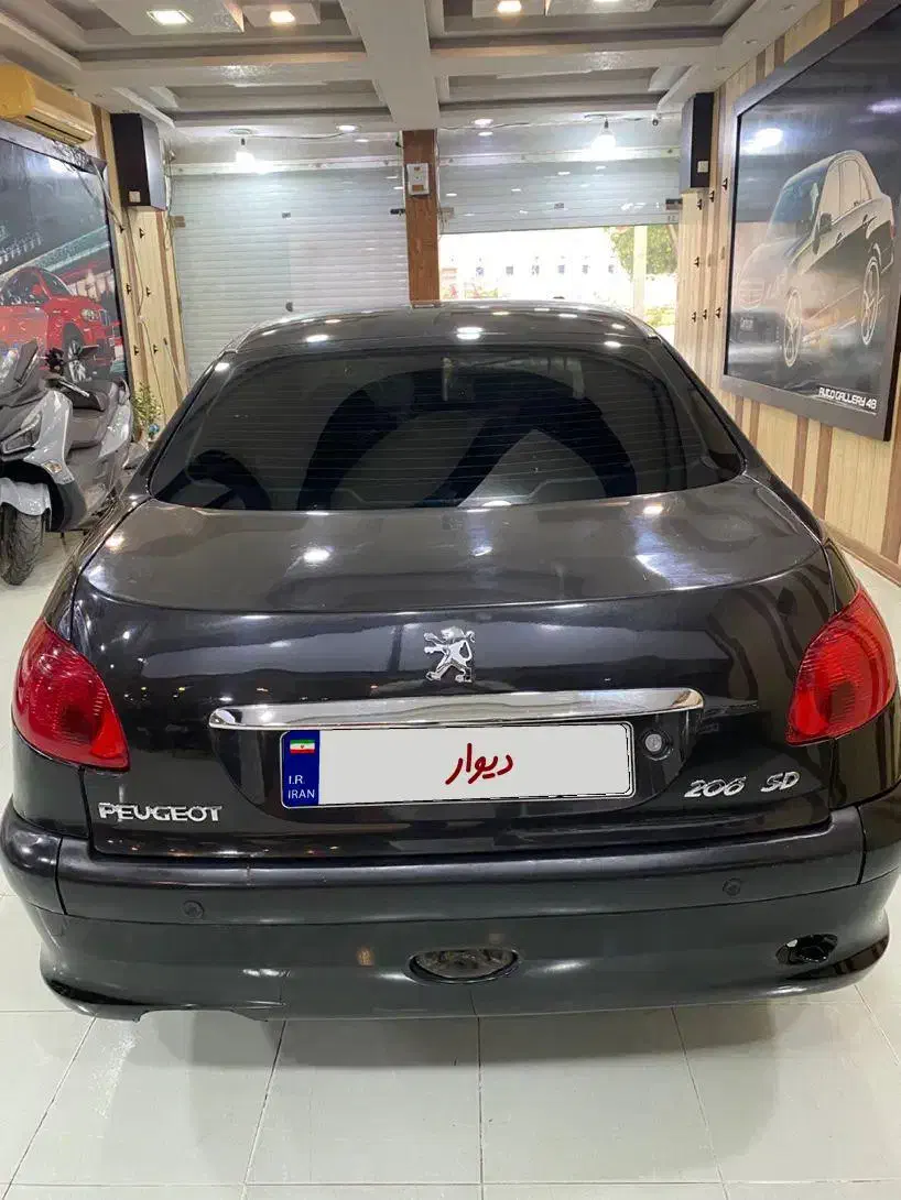 206 V8 1392|خودرو سواری و وانت|بوشهر, |دیوار