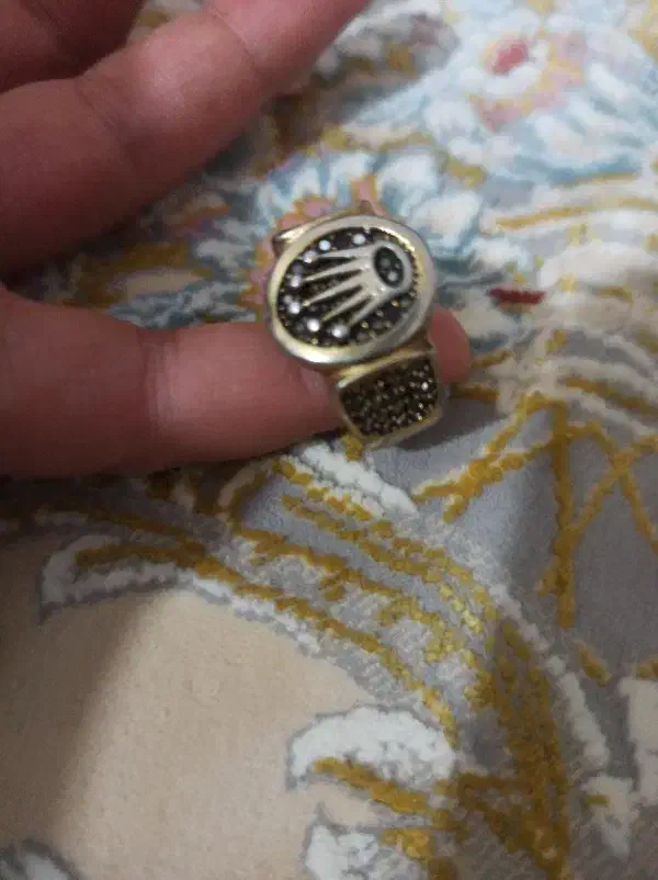 انگشتر تتانیوم طرح تاج|بدلیجات|گرگان, |دیوار