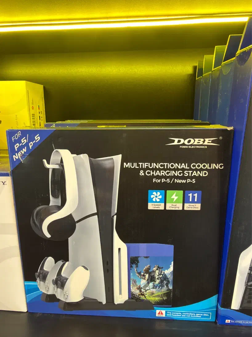 استند شارژ PS5 و PS4 فن PS5 تمامی مدل ها اصلی|کنسول، بازی ویدئویی و آنلاین|تهران, حکیمیه|دیوار