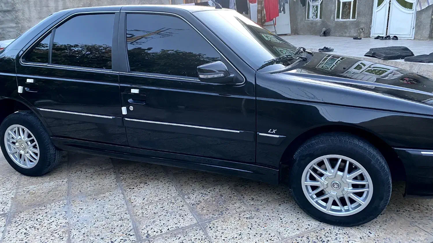 پارس مشکی مدل۴۰۱ درحد گازبرقی|خودرو سواری و وانت|داراب, |دیوار